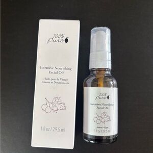 100% Pure Intensive Nourishing Facial Oil - White and Clear